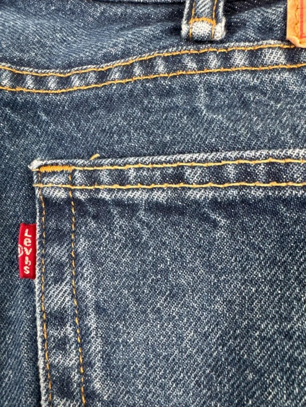Levis 505 Regular Fit Jeans Mens 42 Denim Heavy Duty Work Outdoors